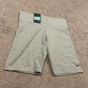 Nike Heather Gray Training Shorts